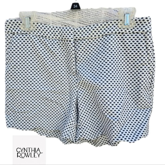 Cynthia Rowley Swiss Dot Shorts 6 - Picture 1 of 14